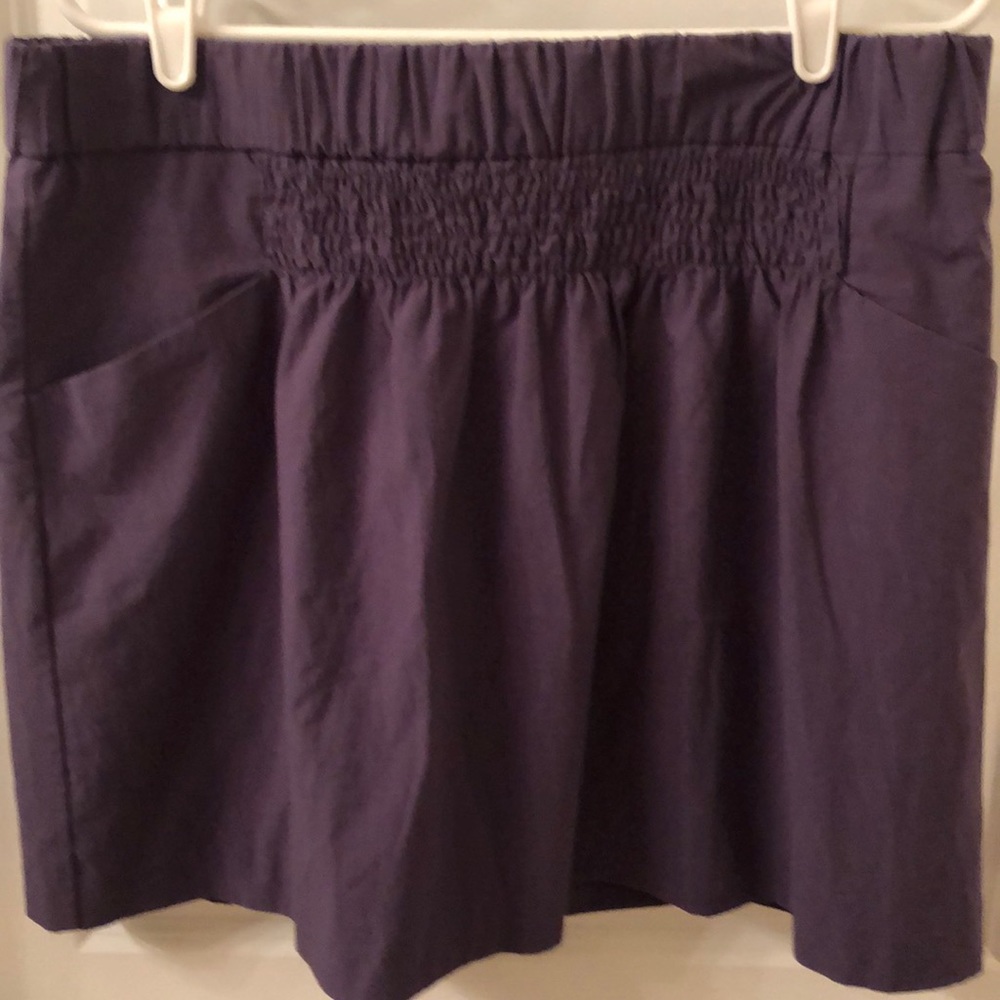 Banana republic purple skirt